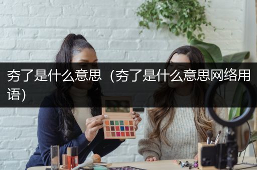 夯了是什么意思（夯了是什么意思网络用语）